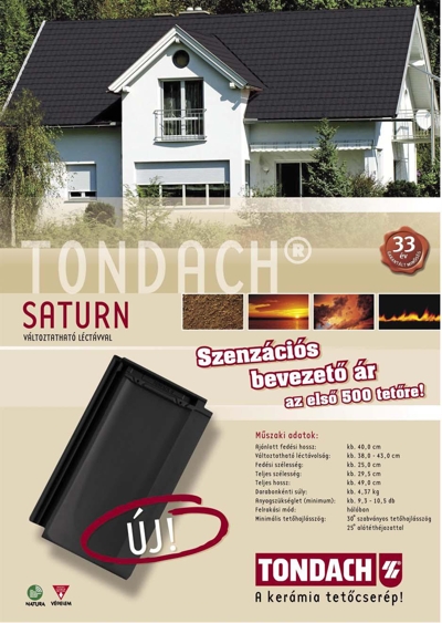 TONDACH akciók