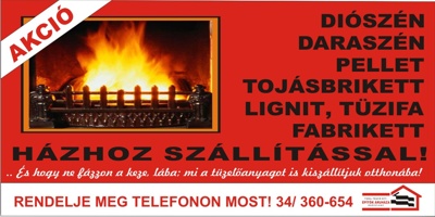 Tüzifa akció oroszlány